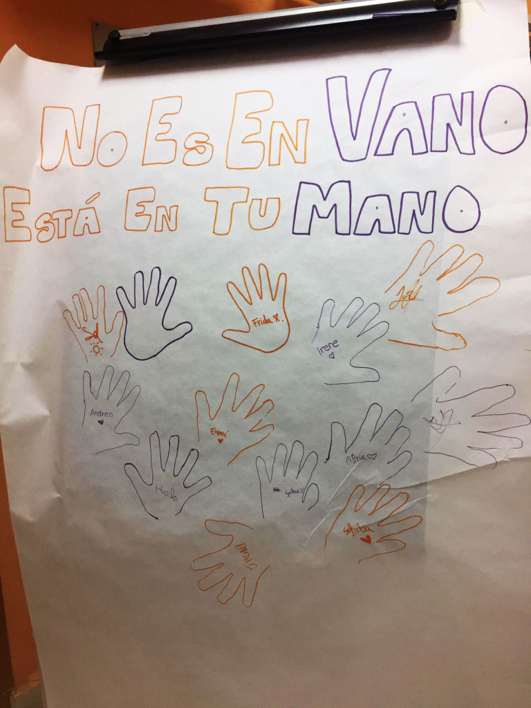 No es en vano, está en tu mano